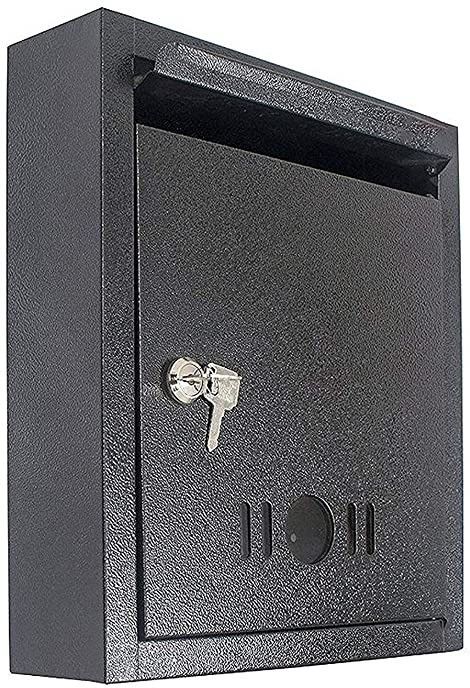 High Grade Metal Mail box Letter box Wall Mount Post box 9*11*3 inch Wall Mounted Mailbox