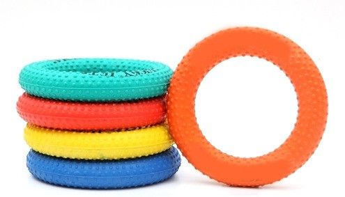 Tennikoit Ring Rubber Ring Dotted Ring ( Pack of 5) Rubber Tennikoit Ring-image-40