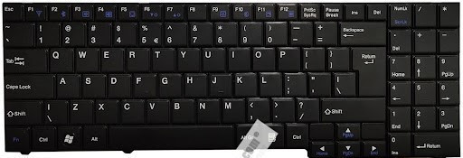 TechSonic Layout medion V061618AK4 Laptop Keyboard Replacement Key image 1