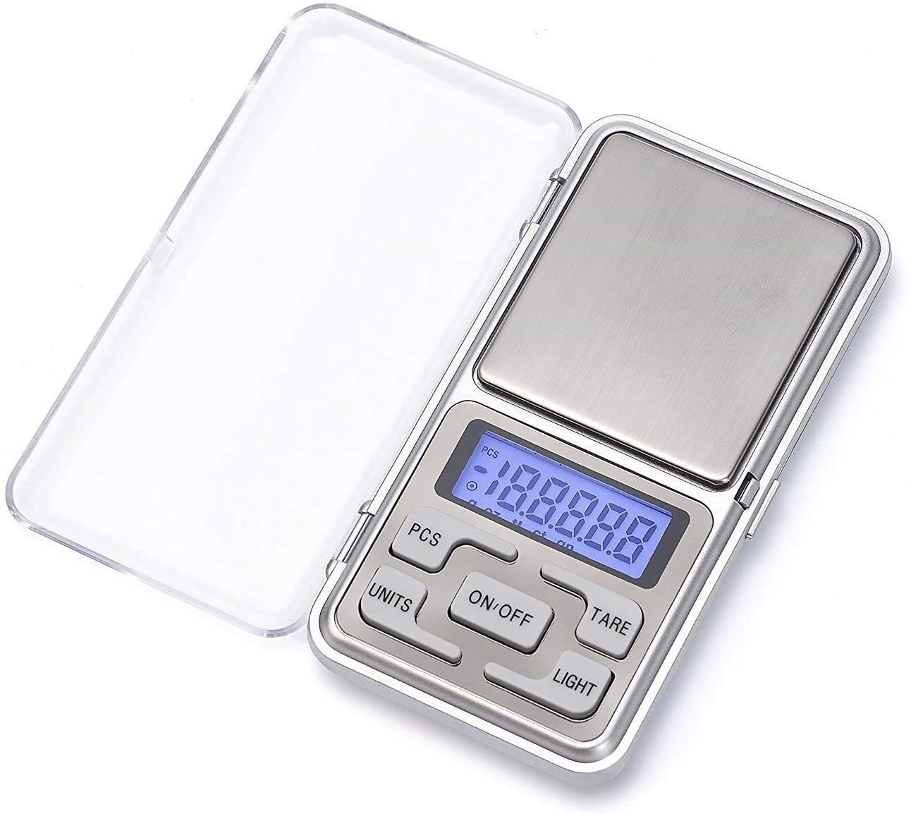 SEUS Digital Pocket Scale 0.01G To 200G For Kitchen Jewellery, Gold, Silver, Platinum Weighing weight machine Weighing Scale (Silver) Weighing Scale-image-9