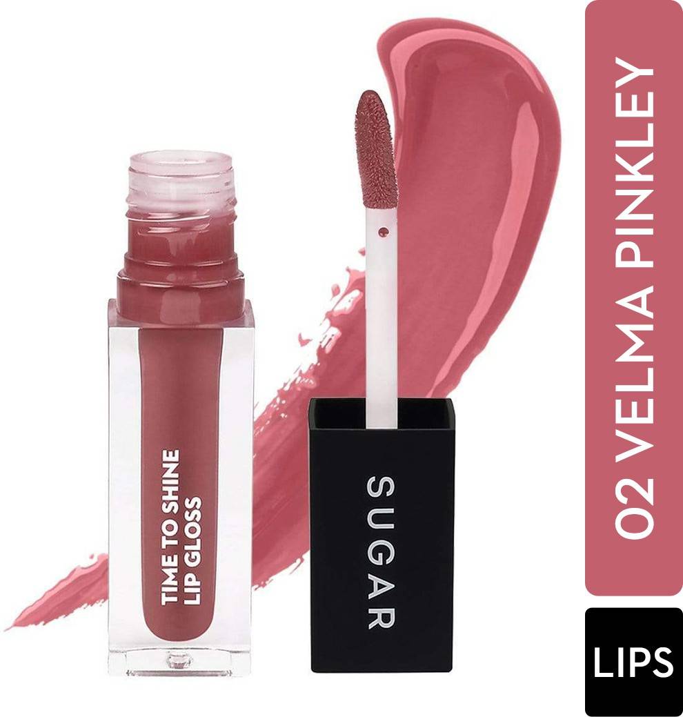 SUGAR Cosmetics, Time To Shine, Lip Gloss, 02 Velma 