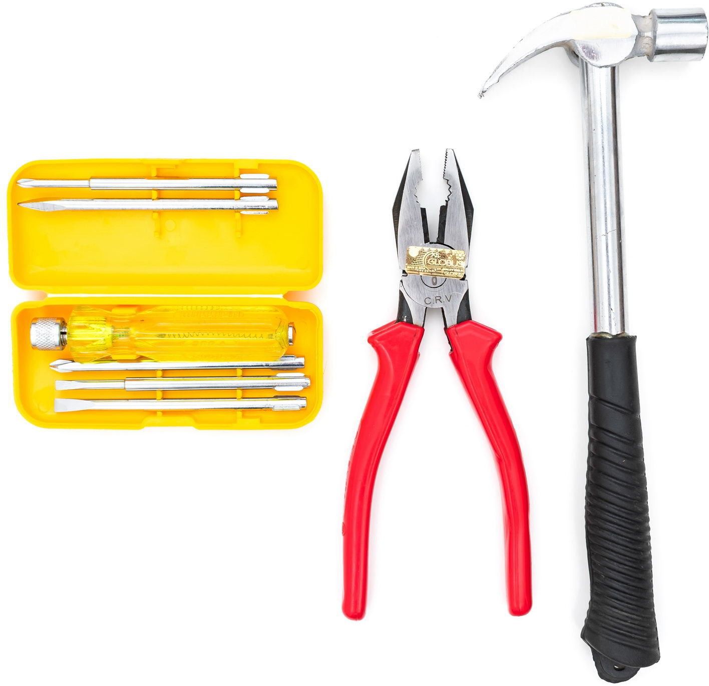 globus 882..8" COMBINATION PLIER, 1/2 LBS HAMMER AND SET/6 PCS Combination Screwdriver Set-picture-27