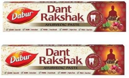 dabur Dant rakshak thooth paste pack of 2 (175*2) 350 g Toothpaste-picture-45