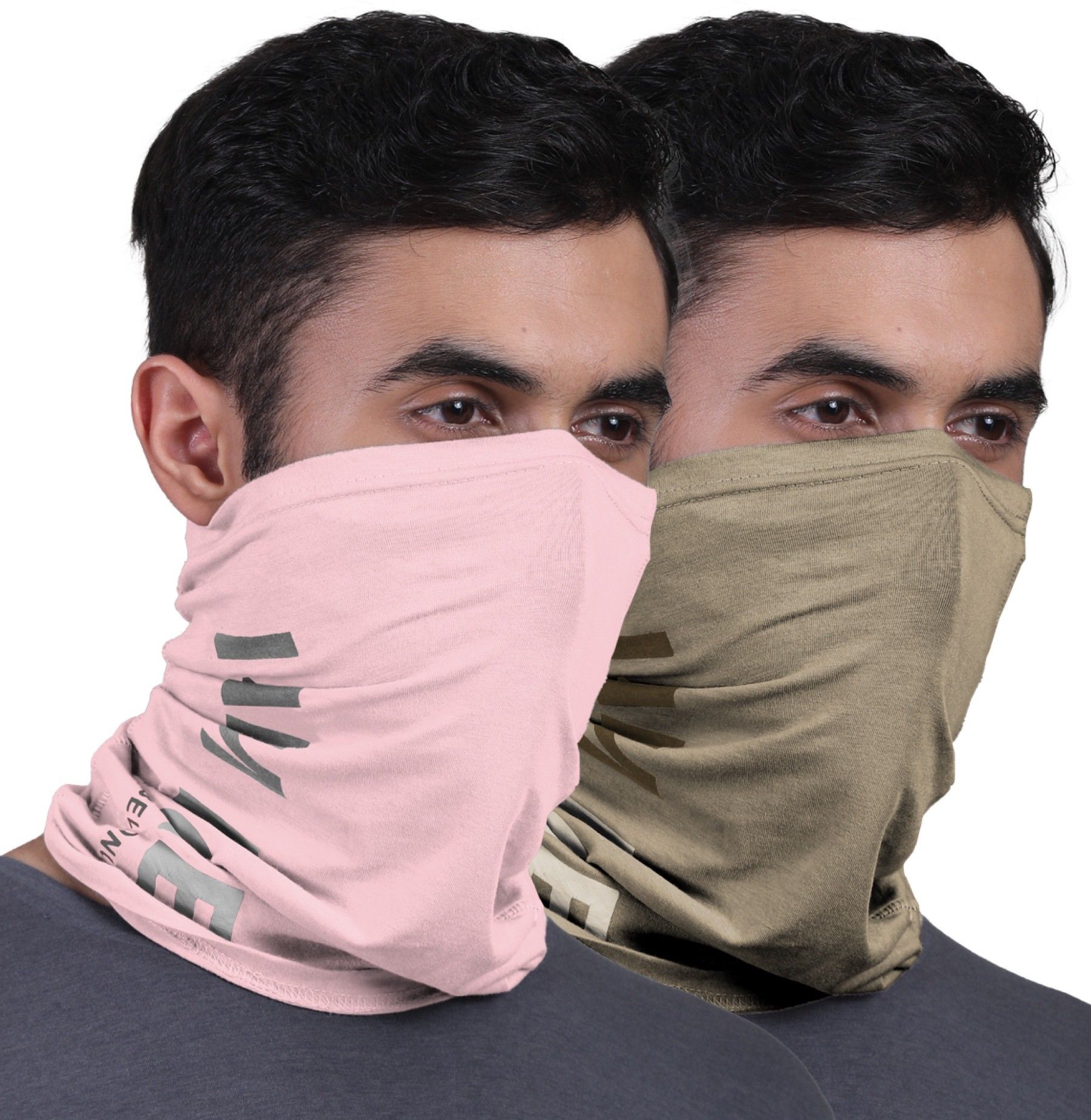 freecultr Unisex Printed Bamboo Bandana Anti Microbial Multipurpose Headband Cloth Face Mask for Dust and Sun Protection (Pack of 2) Men Printed Bandana-picture-16