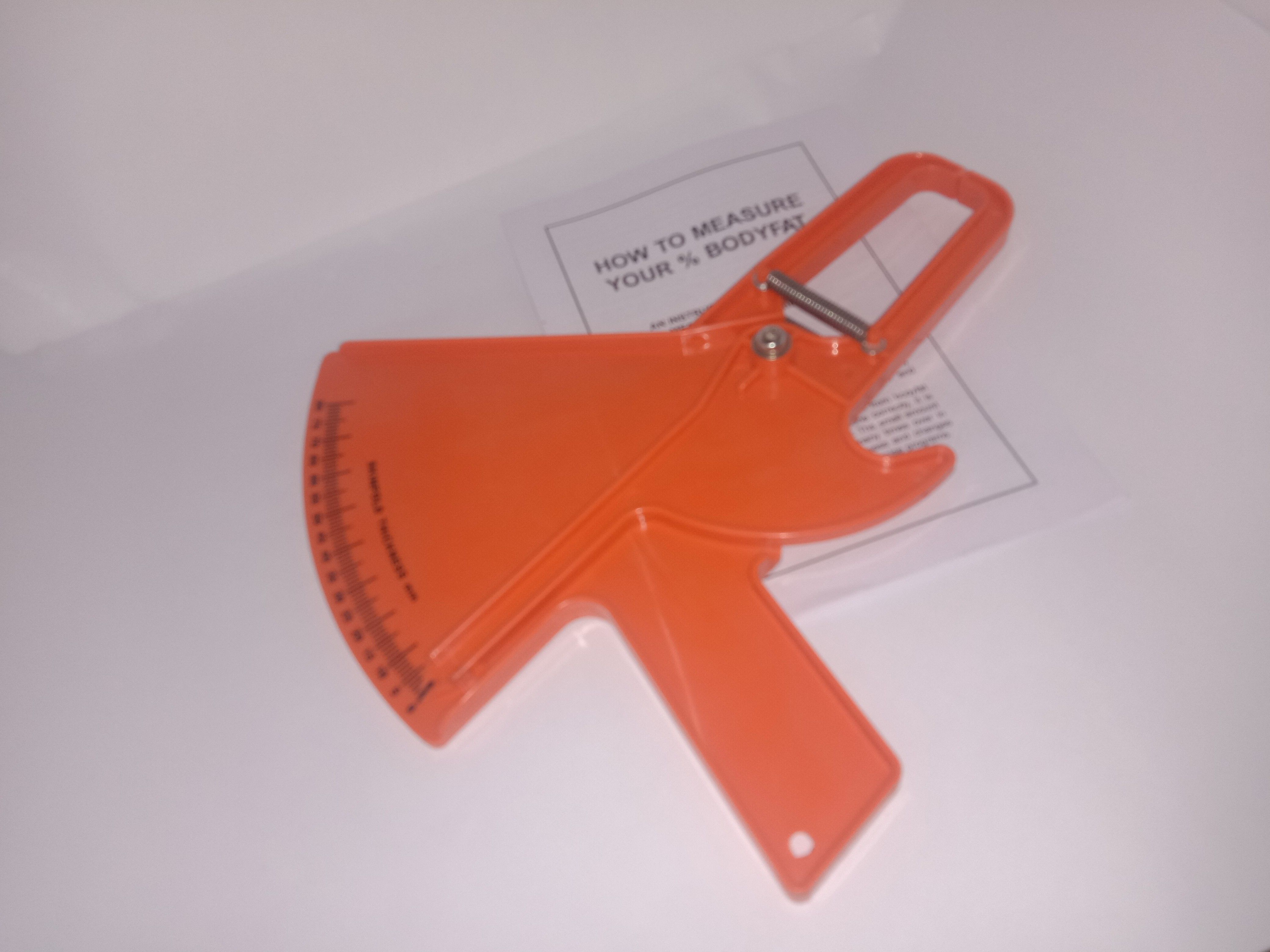 FLOVEIN SKINFOLD CALIPER ORANGE Body Fat Analyzer-picture-15
