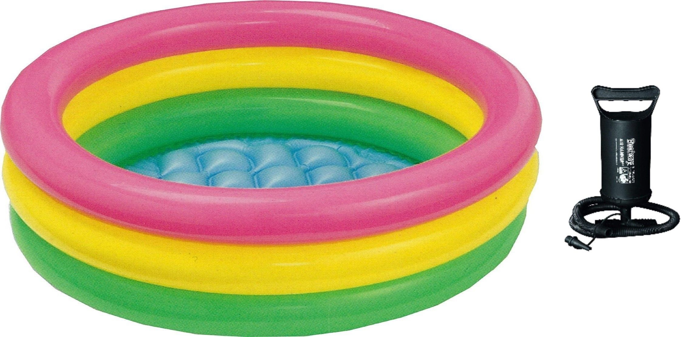 ecom bharat BOB-50 Inflatable Swimming Pool, Inflatable Toy Pump-picture-33