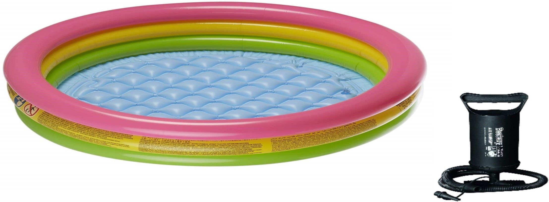 ecom bharat BOB-56 Inflatable Swimming Pool, Inflatable Toy Pump-picture-42