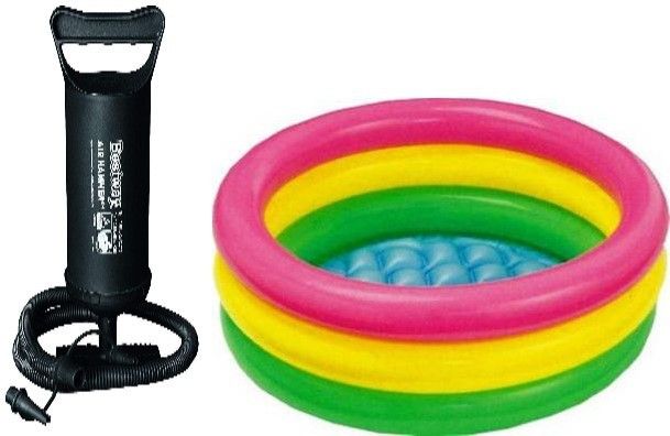 ecom bharat mnb-44 Inflatable Swimming Pool, Inflatable Toy Pump-picture-34