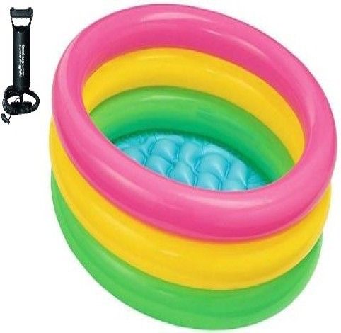 ecom bharat BOB-5 Inflatable Swimming Pool, Inflatable Toy Pump-picture-32