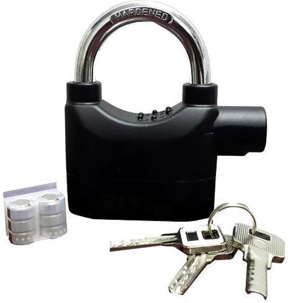 Sheling Anti Theft System Security Pad Lock with Burglar Smart Alarm Siren Motion Sensor Alarm Lock-A71 Genric Security anti Theft Padlock With Heavy Duty (AL-171)-image-13