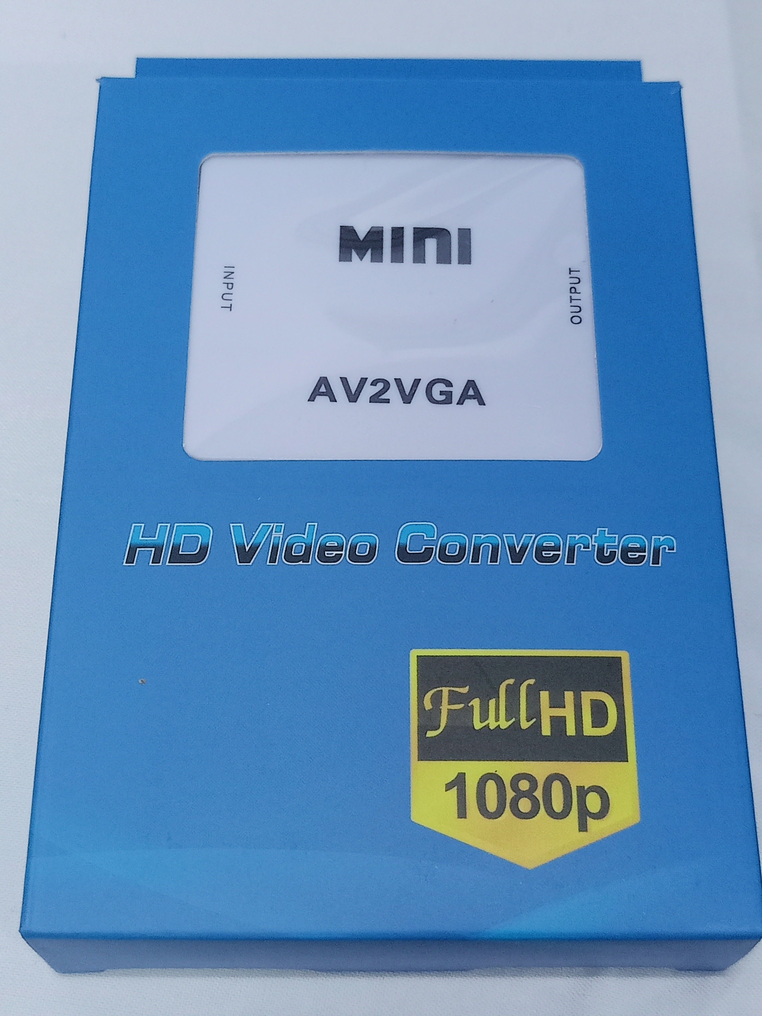 TERABYTE Mini AV to VGA Converter, Setup Box connect to VGA LED Monitors, AV RCA to VGA Video with Audio to PC HDTV Converter Media Streaming Device-image-12