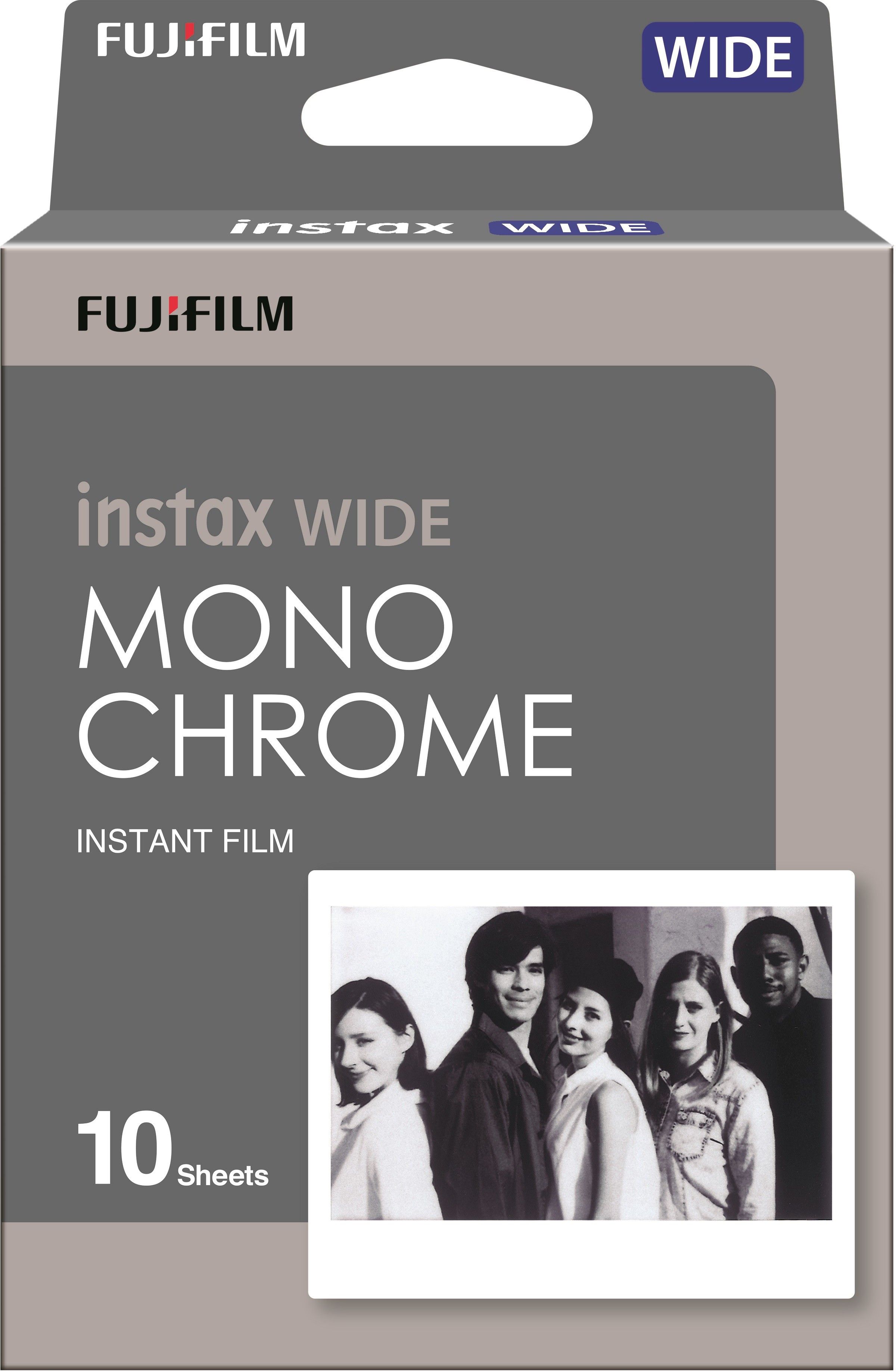 FUJIFILM Instax Wide Picture Format - Monochrome Designer Film Roll