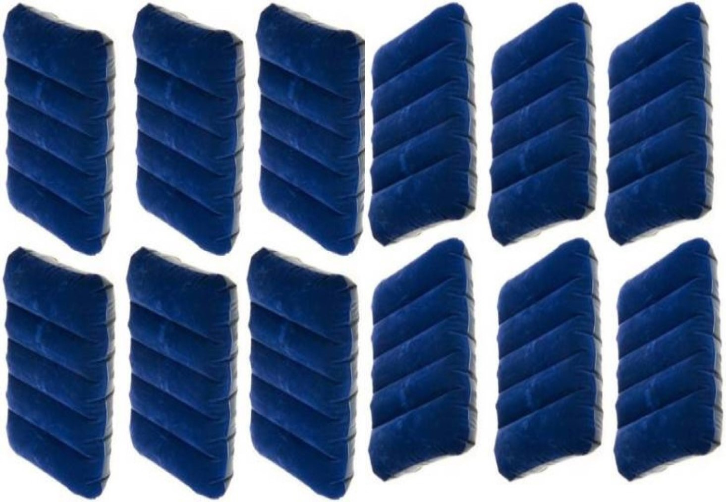 young star (IND*USA*15) 12 PREMIUM QUALITY BLUE VALVET TOUCH AIR FILLING PILLOW ,FLOTING ON WATER AND GIVE REST TO HEAD AND NECK.ALSO USED IN TREVELING.USED IN WATER POOL AND GIVE SUPPORT AND COMFIRT. Inflatable Pool Accessory image 1