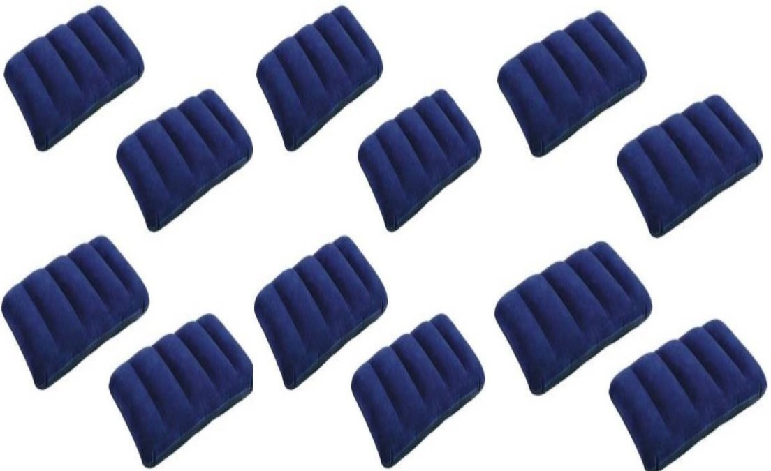 young star 12 PREMIUM QUALITY BLUE VALVET TOUCH AIR FILLING PILLOW ,FLOTING ON WATER AND GIVE REST TO HEAD AND NECK.ALSO USED IN TREVELING.USED IN WATER POOL AND GIVE SUPPORT AND COMFIRT. Inflatable Pool Accessory image 1
