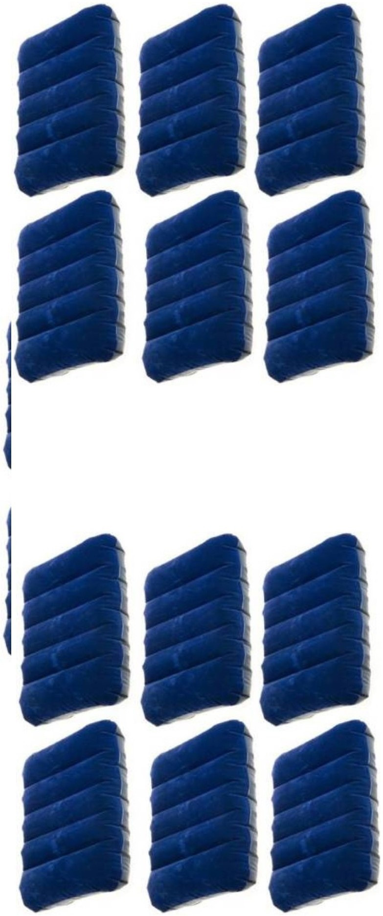 young star (IND*USA-9) 12 PREMIUM QUALITY BLUE VALVET TOUCH AIR FILLING PILLOW ,FLOTING ON WATER AND GIVE REST TO HEAD AND NECK.ALSO USED IN TREVELING.USED IN WATER POOL AND GIVE SUPPORT AND COMFIRT. Inflatable Pool Accessory image 1