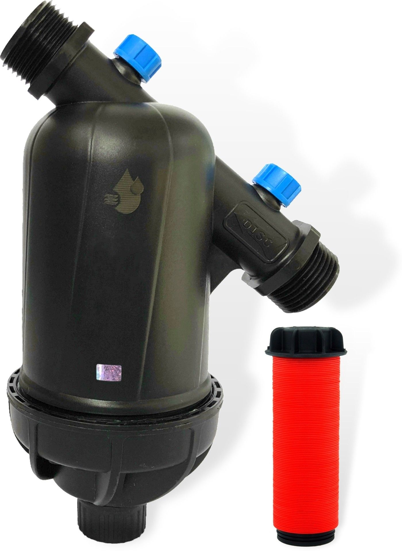 Tank Filter-1" Disc Filter (Y-Type Filter) For Water Filteration in R.O. Filter, Garden Lawn , Drip irrigation , Home or Apartment water Tank Tap Mount Water Filter-image-17