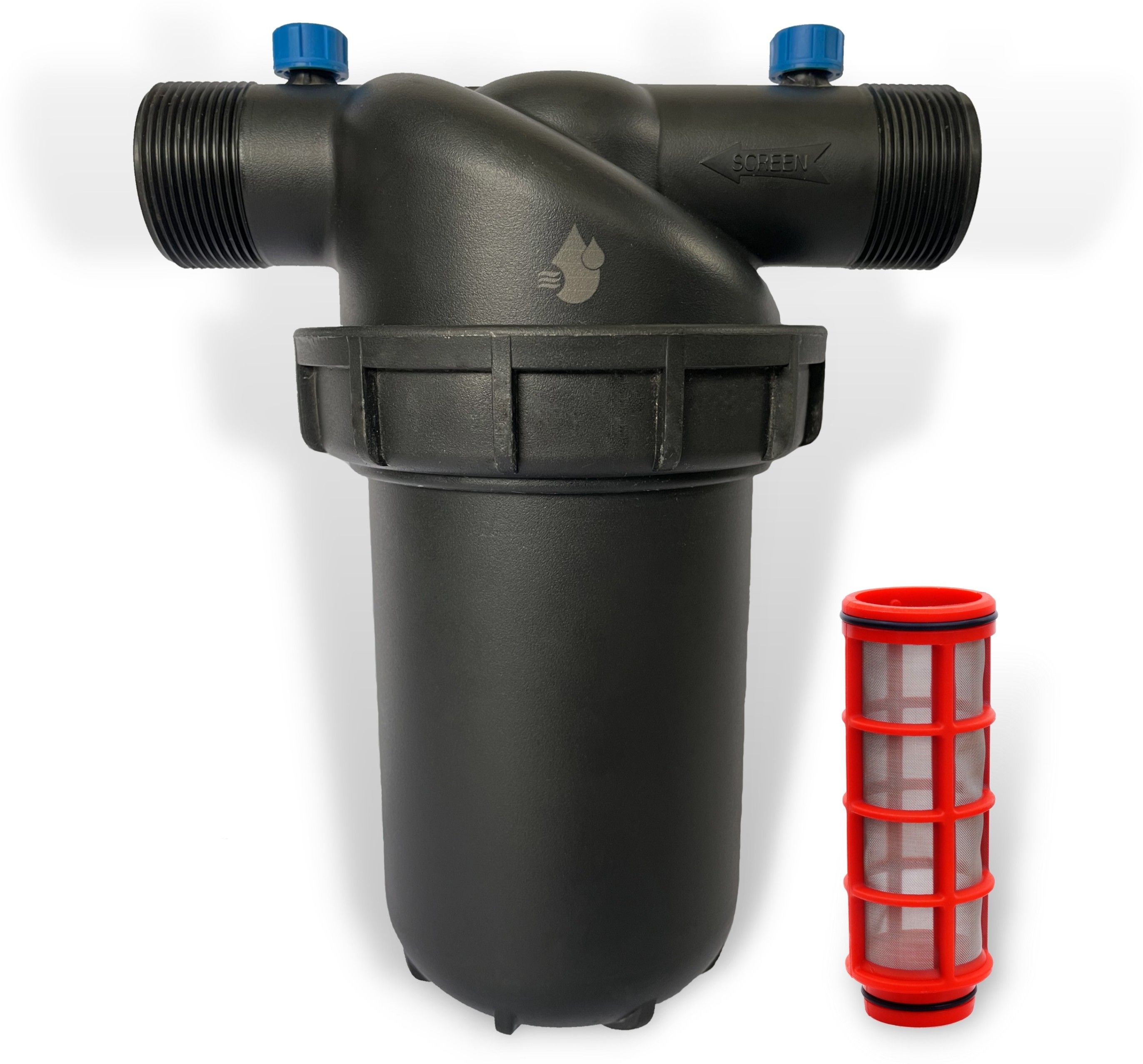 Tank Filter-1½" Screen Filter (T-Type Filter) For Water Filteration in R.O. Filter, Garden Lawn , Drip irrigation , Home or Apartment water Tank Tap Mount Water Filter-image-19