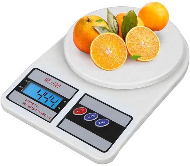 HUDABAR Digital Kitchen Weighing Scale Machine Multipurpose Electronic Weight Scale SF 400 with Backlit LCD Display for Measuring Food, Cake, Vegetable, Fruit Weighing Scale-image-46