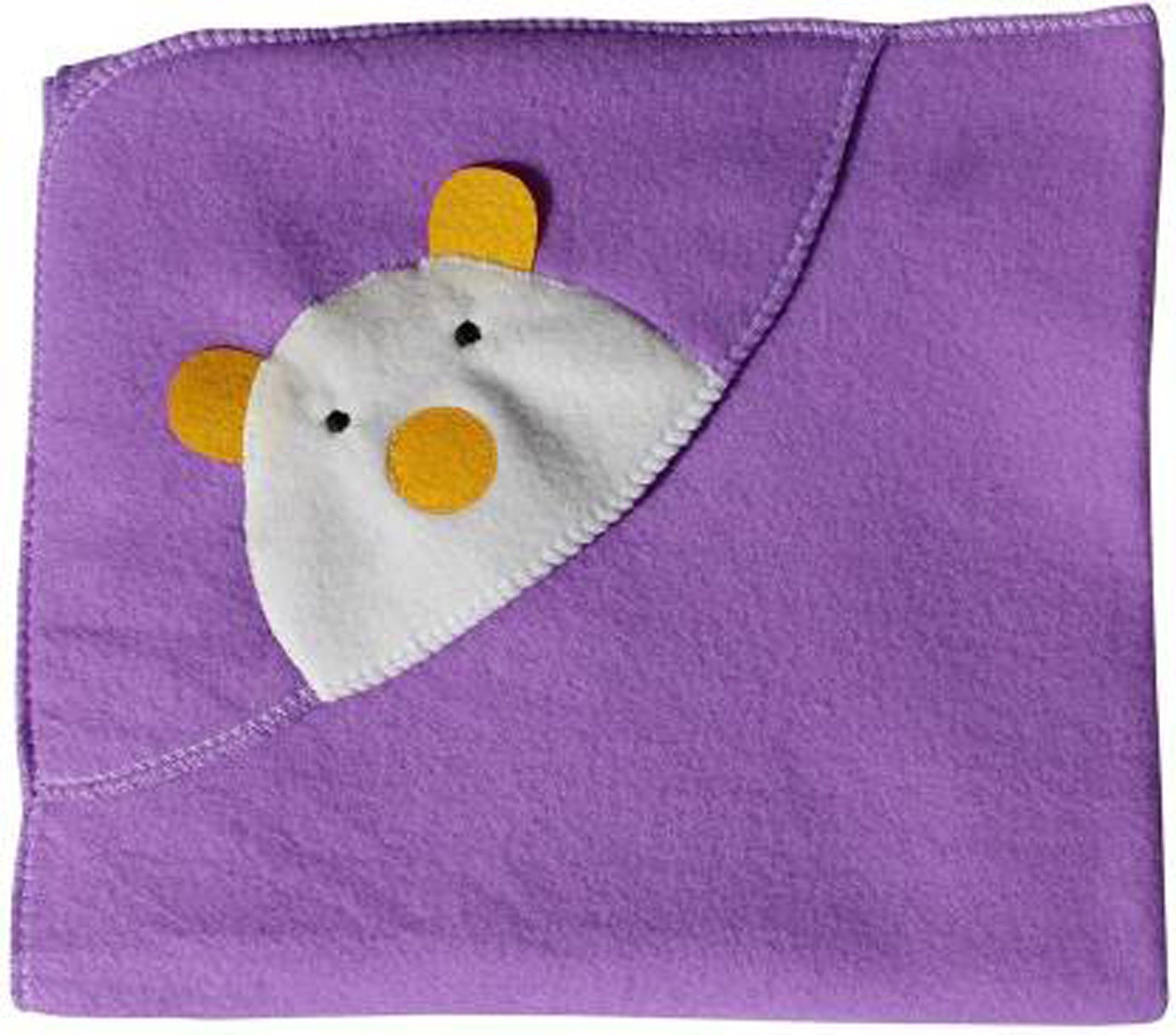 Embroidered Crib Hooded Baby Blanket for Mild Winter-image-37