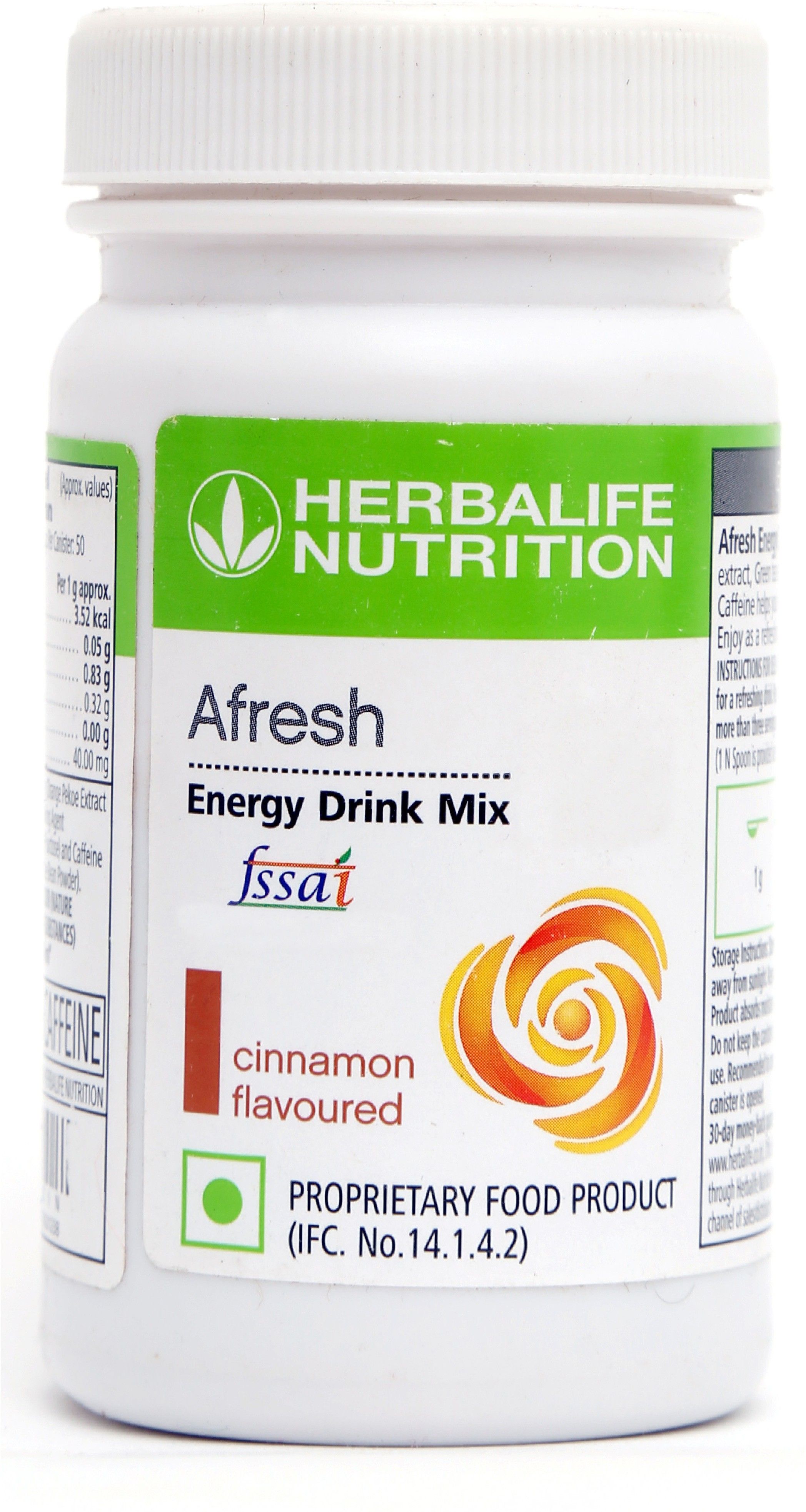 herbalife Afresh Energy Drink Mix - Cinamon Flavor Nutrition Drink-picture-43