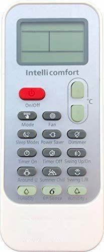 vcony AC Remote Compatible for Whirlpool Smart 6th Sense Split Air Conditioner Remote Control (AC-129A) whirlpool Remote Controller image 1