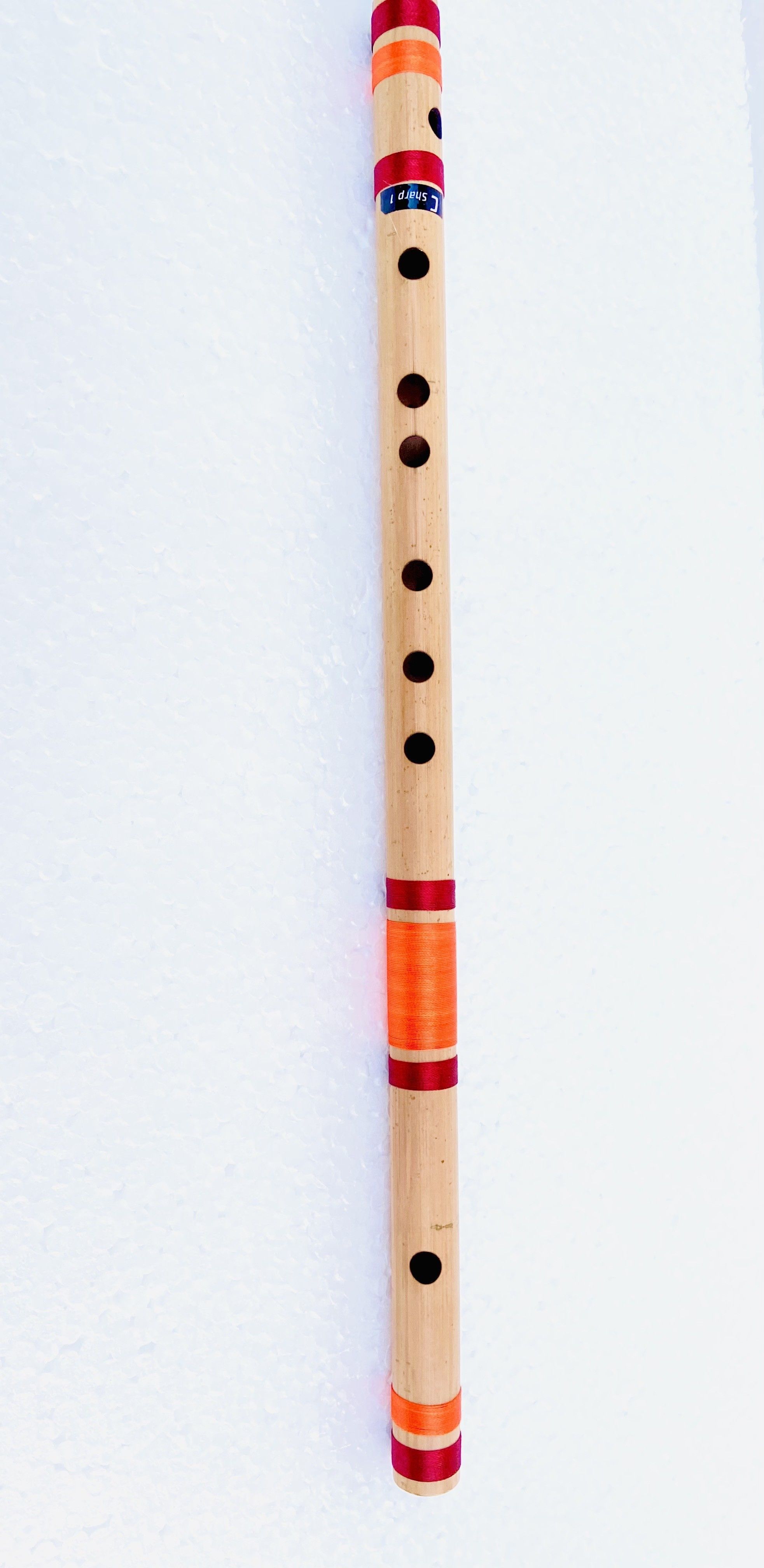 | MUSICAL | BAMBOO | FLUTE | C SHARP | PROFESSIONAL | RIGHT HAND | 7 HOLE | 19 INCH | BANSURI | Bamboo Flute-image-1