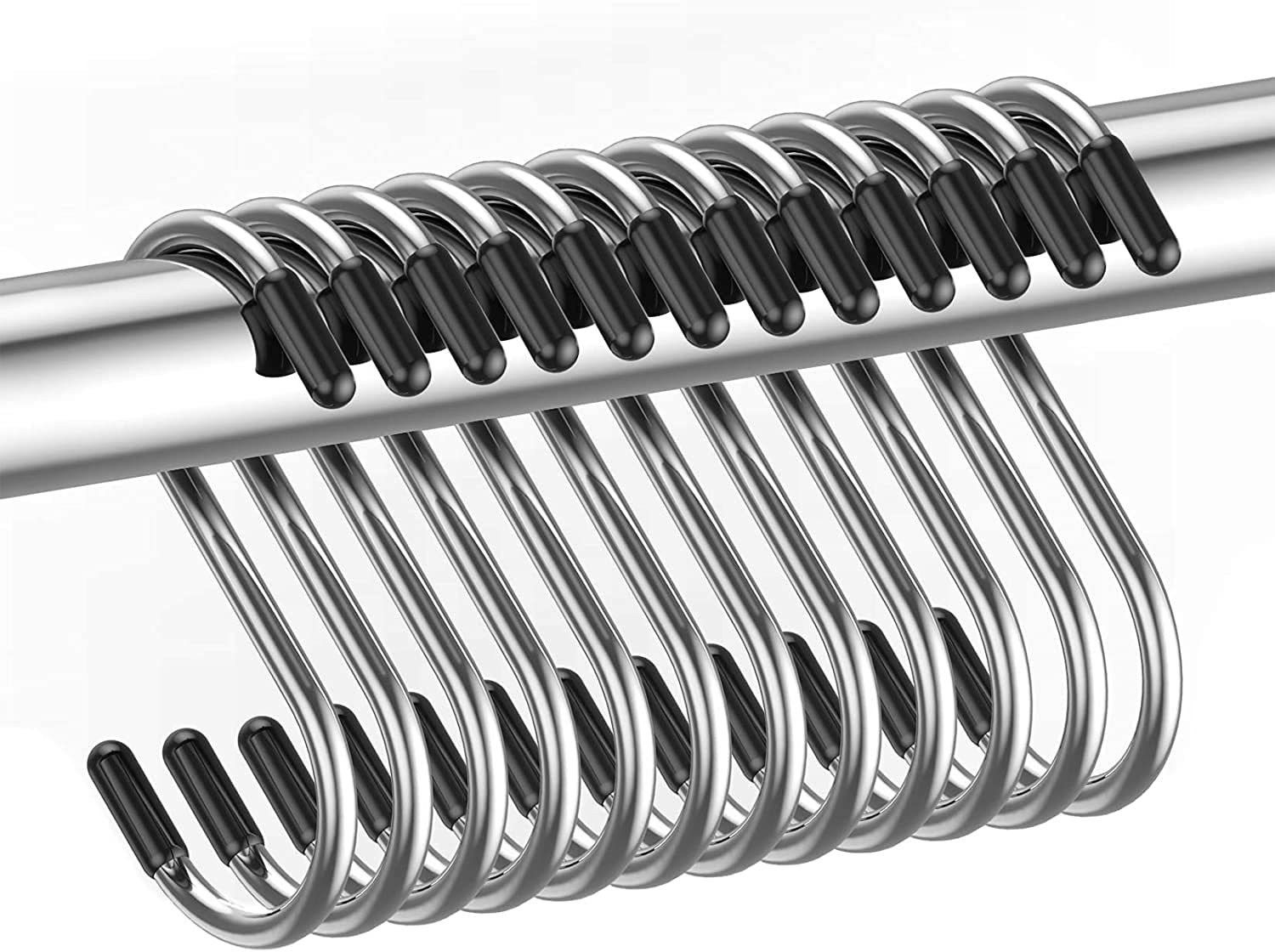 Glossy Shower Rod Hook-image-15