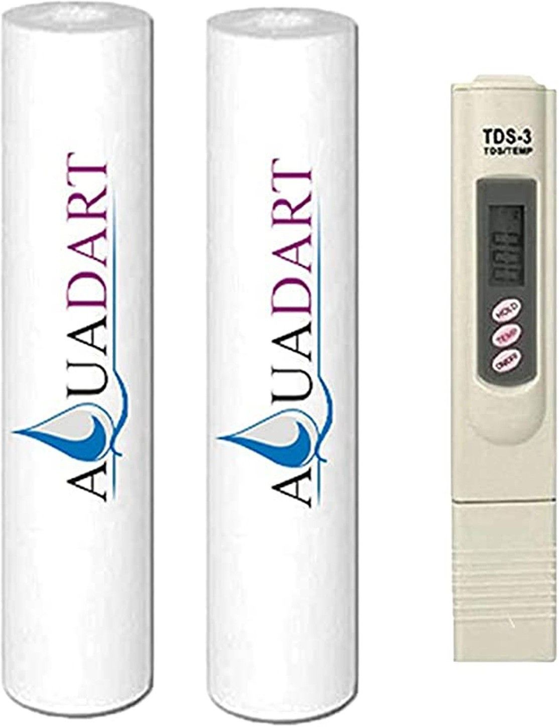 aquadart Set Of 2 Pre filter For All type Of RO Water Purifier With TDS meter Solid Filter Cartridge-picture-12