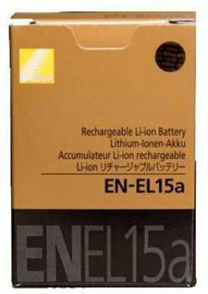 Lamkoti EN-EL-15A Rechargeable Litium-Ion camera battery pack for MH-25 charger Camera Battery Charger-image-14