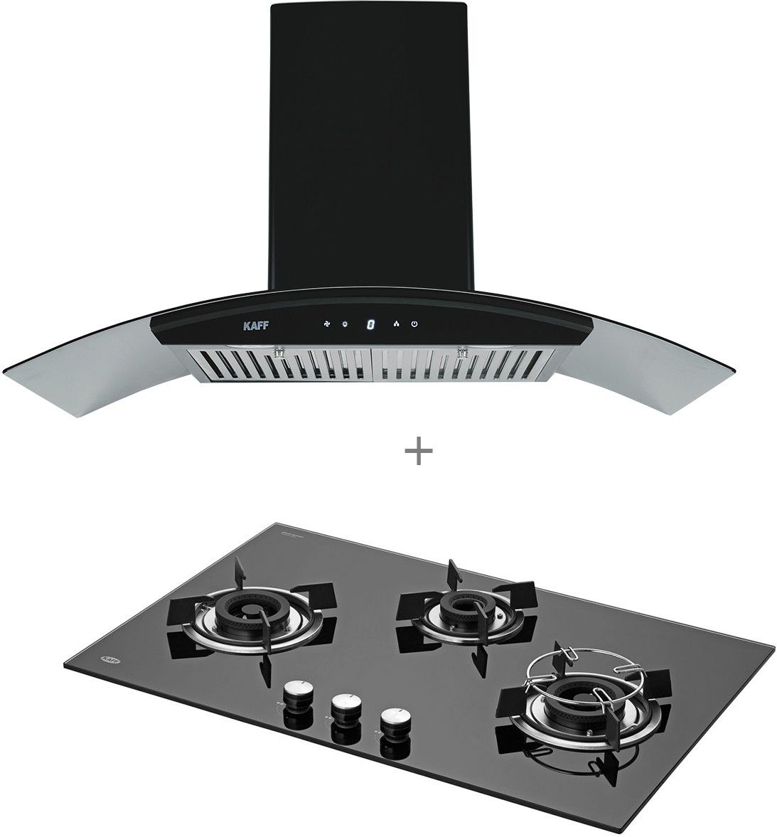 kaff LIZDHC90+HBR783 Auto Clean Wall Mounted Black 1248 CMH Chimney-picture-14