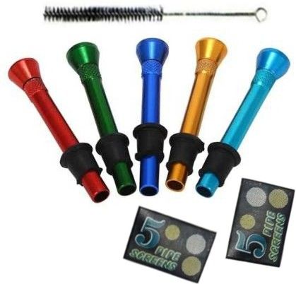 hippnation Drap pipe set Aluminium Inside Fitting Hookah Mouth Tip-picture-11