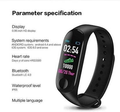 Famekart M3 Smart Band For Track Heart Rate, Step Track With OLED Diplay-picture-20
