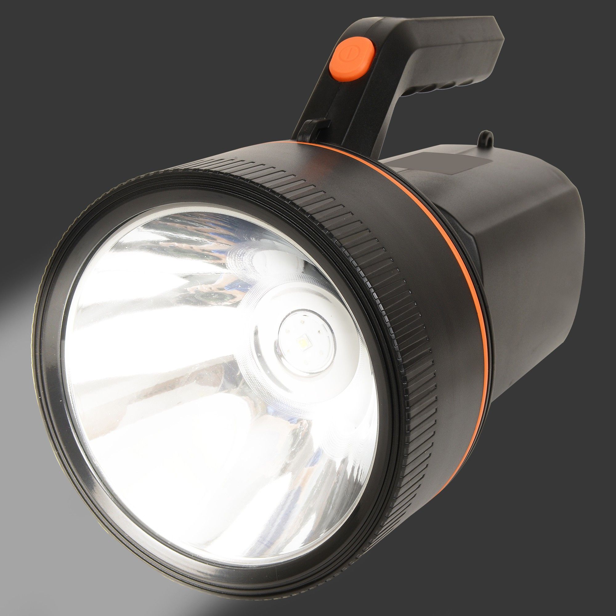 HIGH POWER LAZER LIGHT WITH LONG RANGE GOOD BATTERY BACKUP, KISSAN TORCH WITH SIDE LIGHT FOR EMERGENCY LIGHT,WITH 28 SMD SIDE TUBE. LONG LIFE HIGH BRIGHTNESS LED.useful in outdoor and security equipments with SOS Torch-image-0