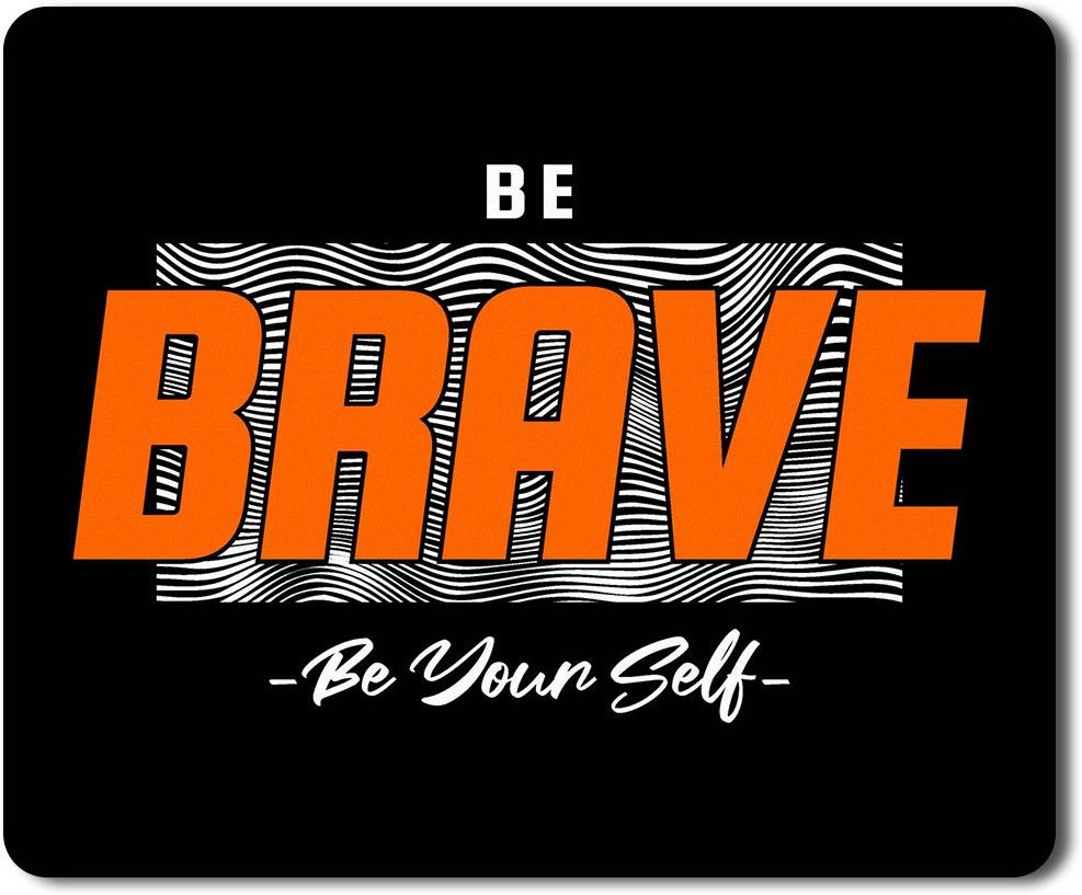Flair Print Visibee Brave Designer Gaming Non-Slip Rubber Base Mouse Pad for Laptop/Computer (23 cm x 19 cm) MP425 Non Slip Base Mousepad-image-13