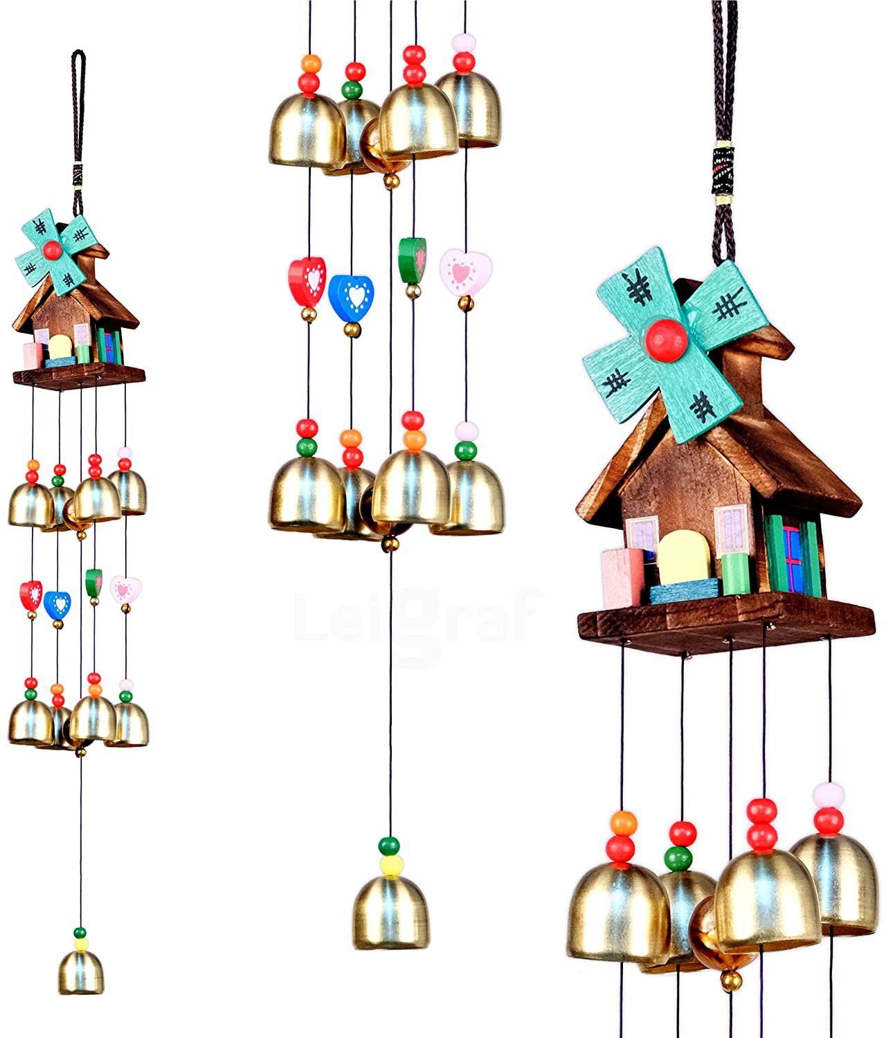 buyab factory Hanging for Home Balcony Office for home decoration positive energy vastu M-60 Steel, Aluminium Windchime-picture-10
