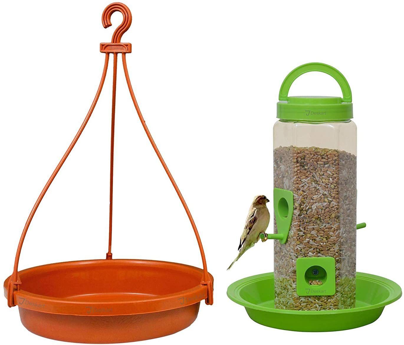 ochhav Bird Food Feeder Tower and Bird Water Feeder Combo Set for Sparrow. Window Bird Feeder Bird Feeder-picture-31