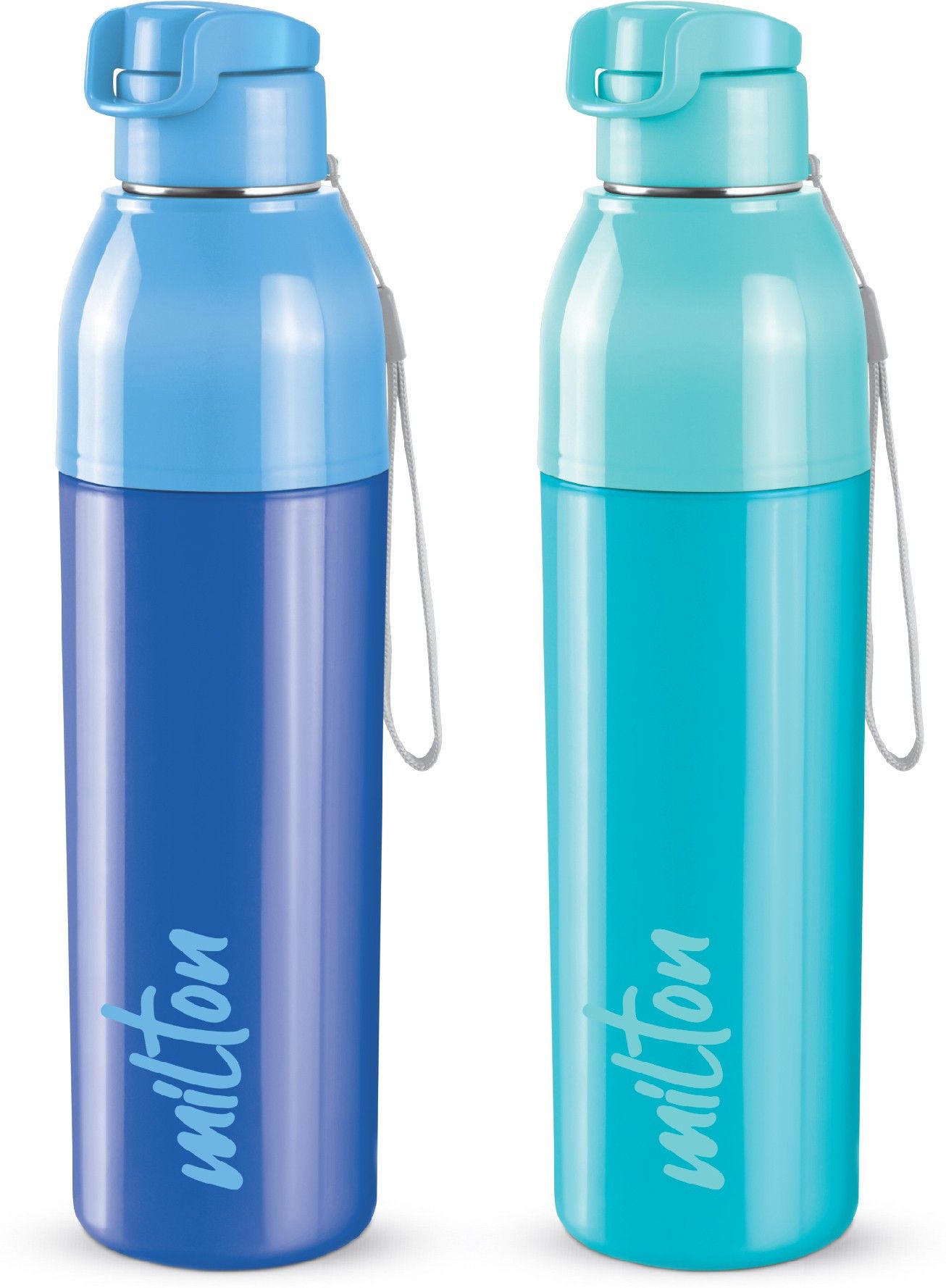 milton Steel Convey 900 Insulated Inner Stainless Steel Water Bottle,Set of 2, Blue, Cyan 630 ml Bottle-picture-17