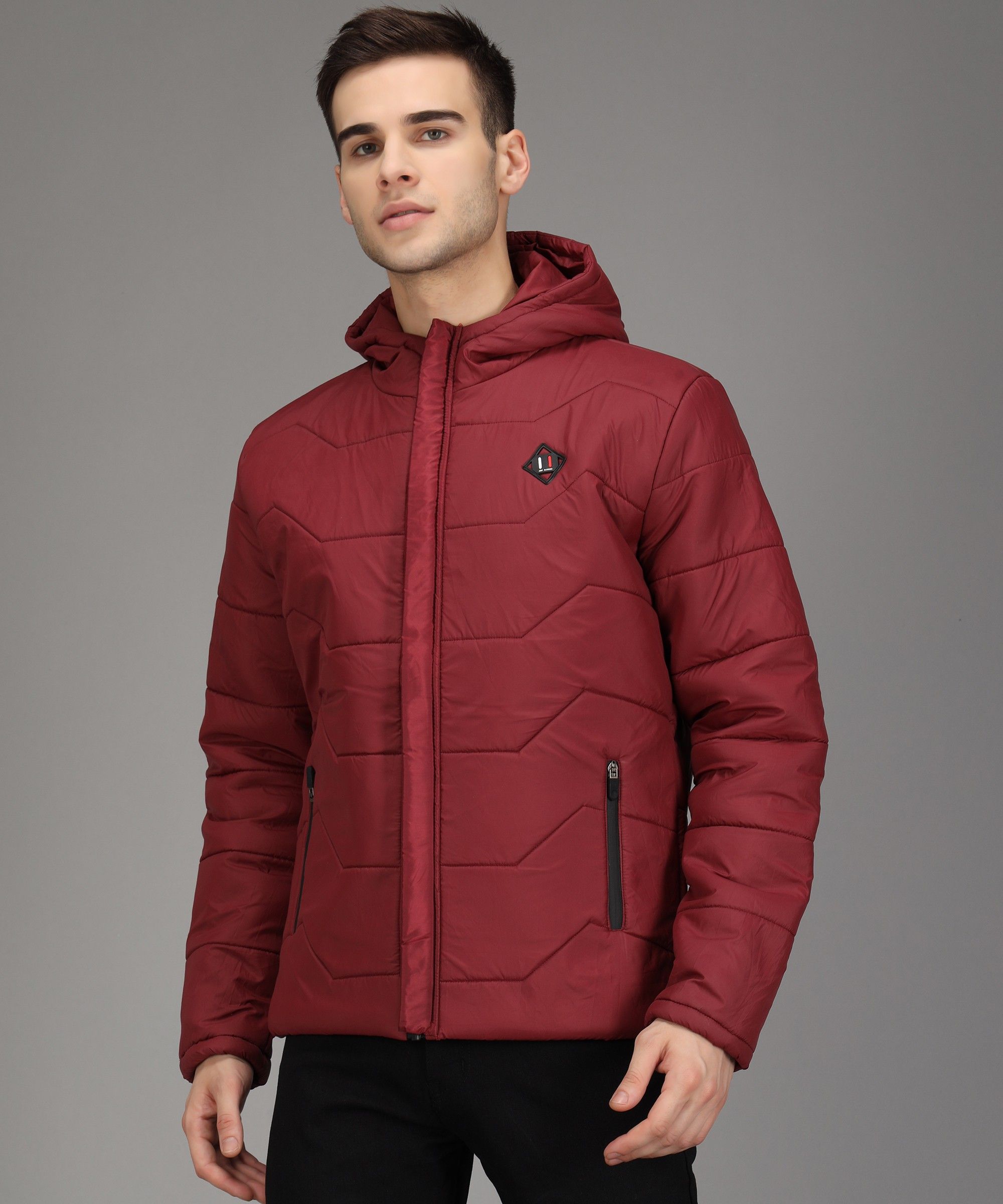 christy world Men Solid Quilted Jacket-picture-13