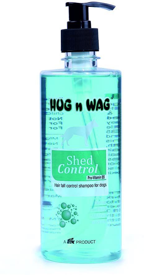 TTK HUG N WAG Shed Control Pro Vitamin B5 Hair Fall Control Shampoo For Dogs 500 Ml (Pack Of 1) Conditioning fresh Dog Shampoo-image-9