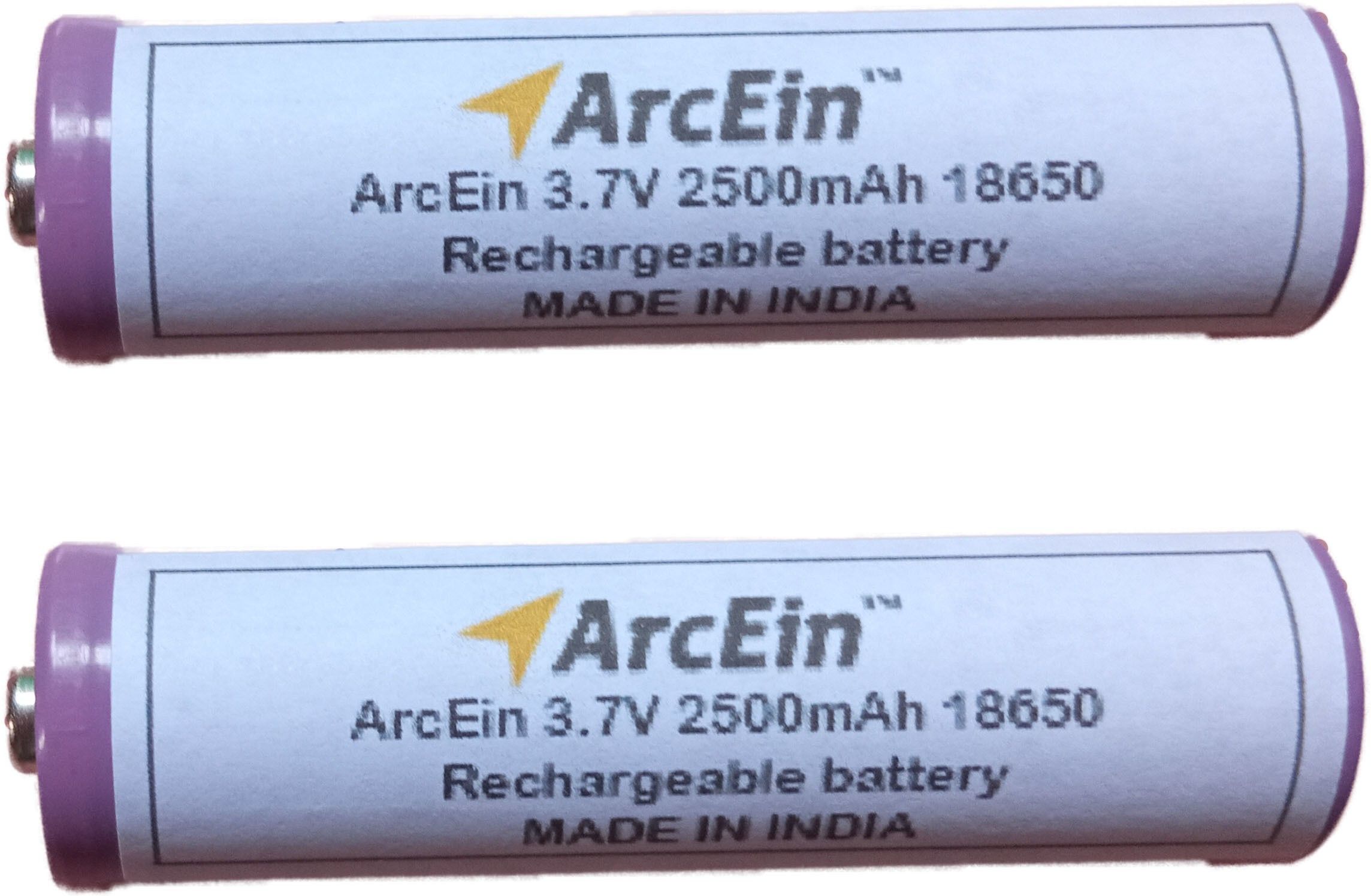 3.7V 2500mAh 18650 Rechargeable Lithium ionwith Button Top for DIY projects ,torchesBattery-image-47