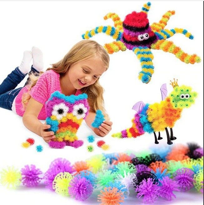 chocozone 300pcs Magic Balls Puff Balls Building Block Toys for 5 Years Old Boys & Girls Block Toys for Kids-picture-13