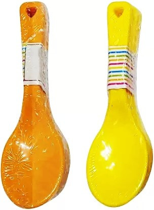 crazygol Plastic Premium Quality Multicolour Spoon Baby spoon set 12 Plastic Tea Spoon, Table Spoon Set image 1