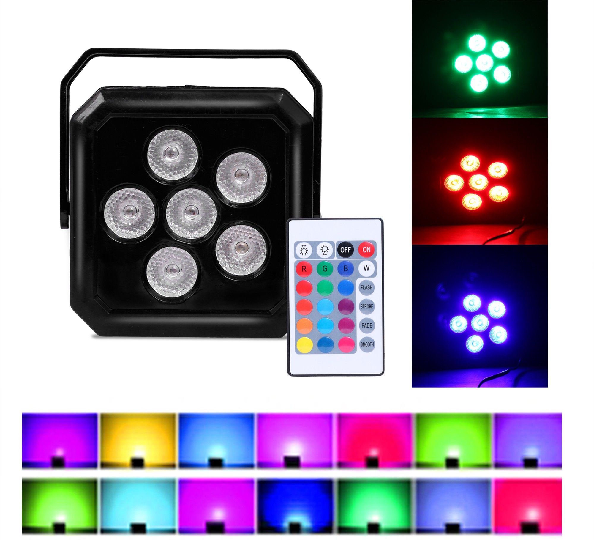 Multicolor DJ stage light Disco Ball for home party S-Hook Plastic Light Hanging Chain Rod
