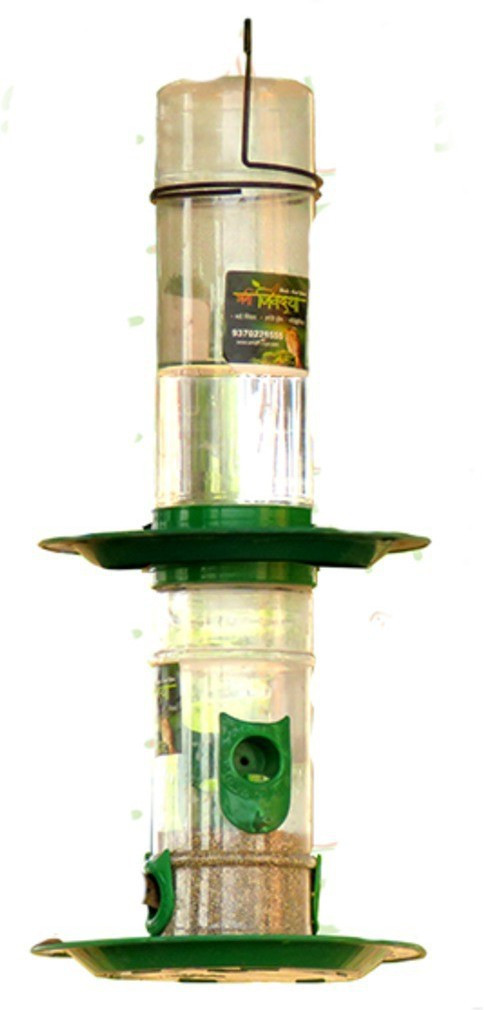 amijivdaya Medium double decker Window Bird Feeder Bird Feeder image 1