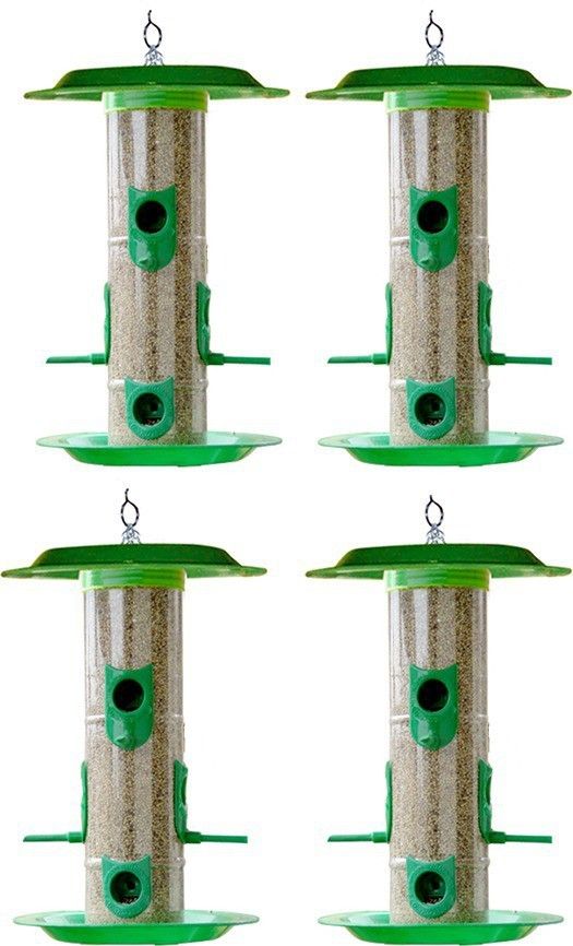 amijivdaya Large bird feeder with hut (pack of 4) Window Bird Feeder Bird Feeder-picture-14