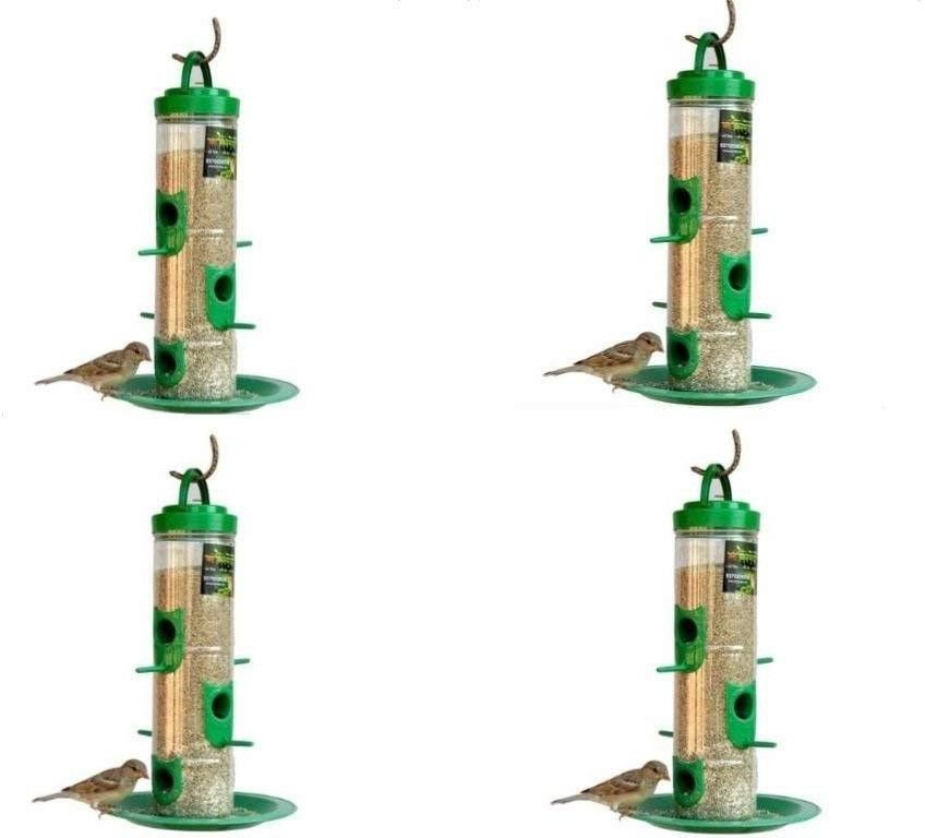 amijivdaya Large bird feeder (pack of 4) Window Bird Feeder Bird Feeder-picture-29