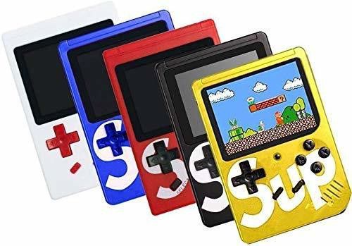 BSVR Newly 400 Games Super Mario 036 Gaming Console Portable and Best For Kids Game 8 GB with Super Mario, DR Mario, Mario, Contra, Turtles, Tank, Total 400 Games-picture-33