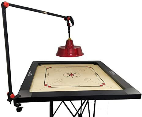 hackerx Professional Portable Carrom Board Table Lamp image 1