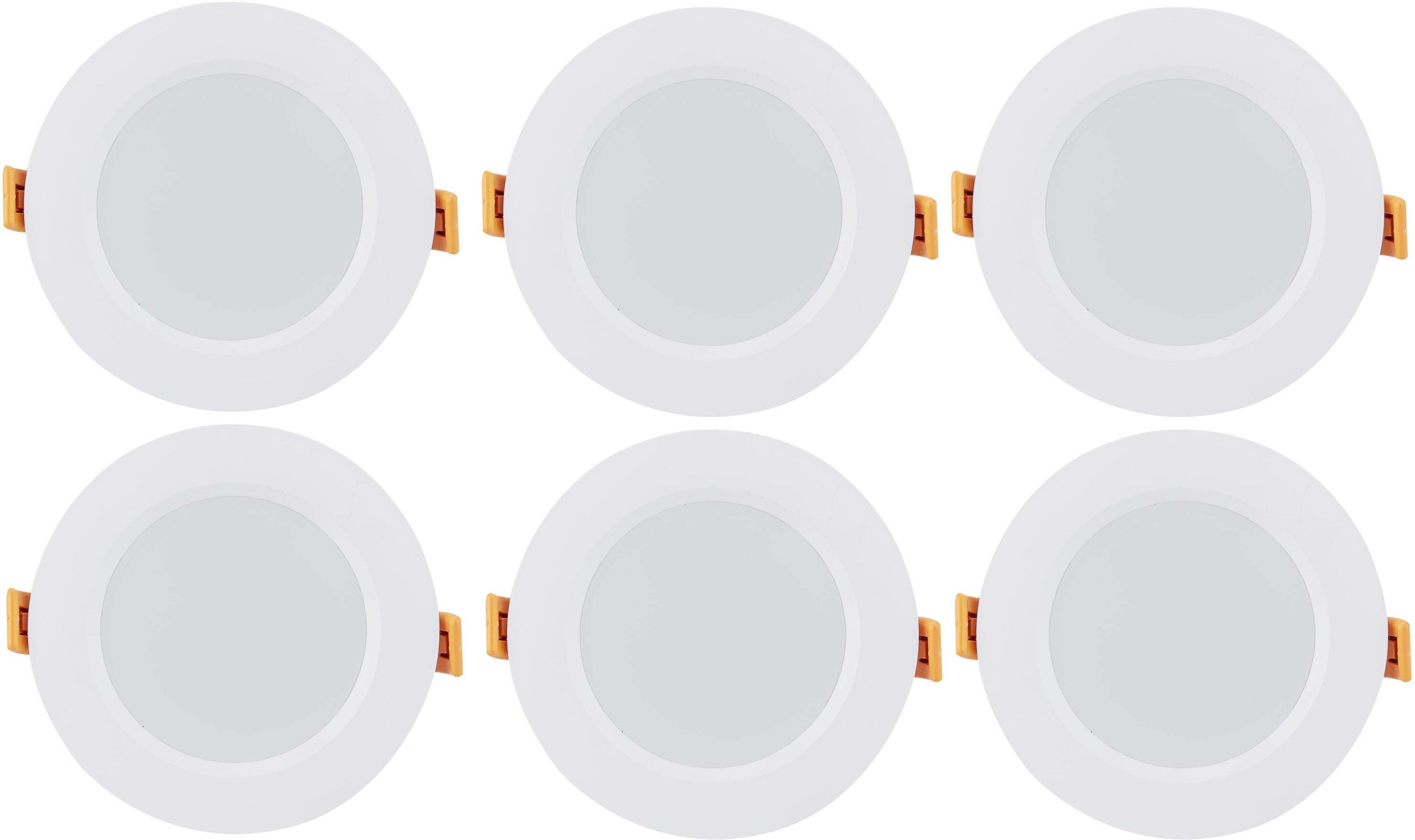 brightstar 9 WATT Pack of 6 White Colour Conceal Light Downlight Recessed Ceiling Lamp Recessed Ceiling Lamp-picture-31