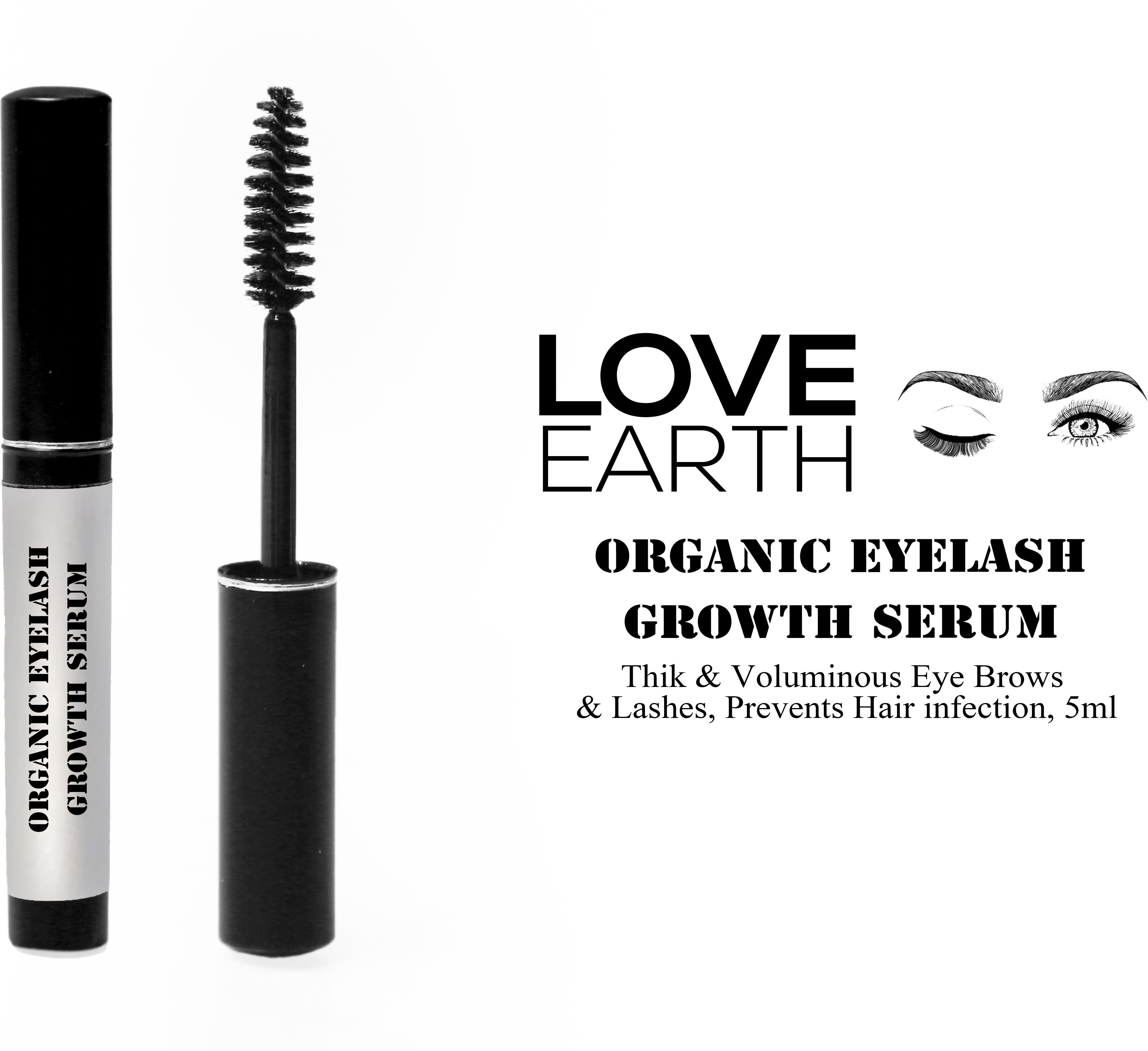 love earth Organic Eyelash Growth Serum For Eyelashes & Eyebrows-picture-36